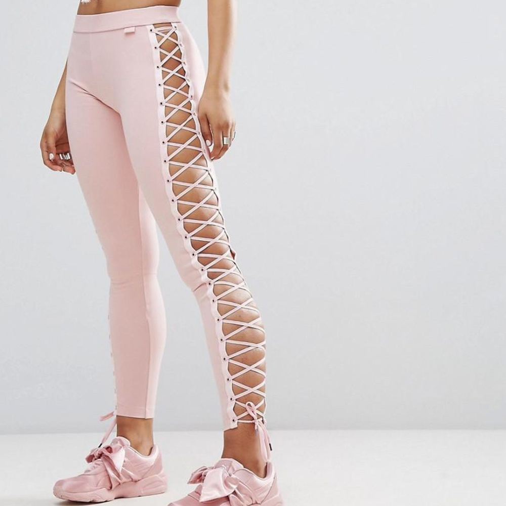 Fenty puma lace up leggings